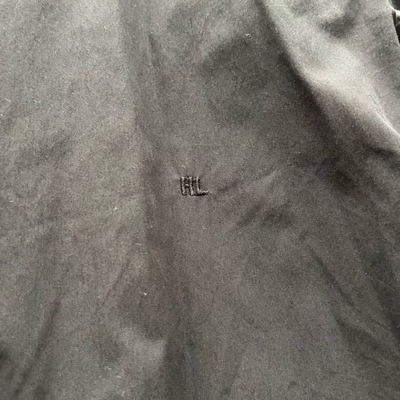 Helmet Lang black button down shirt, Size XS - Picture 2 of 6